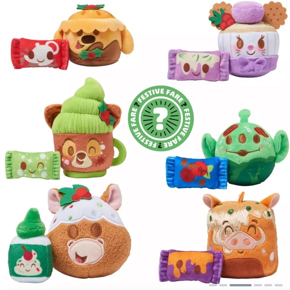 Disney Munchlings Mystery Plush – Festive Fare – Micro 4 3/4'' (NWT) Sealed - Picture 3 of 10